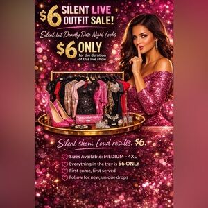 Live Pop-up Show Flyer